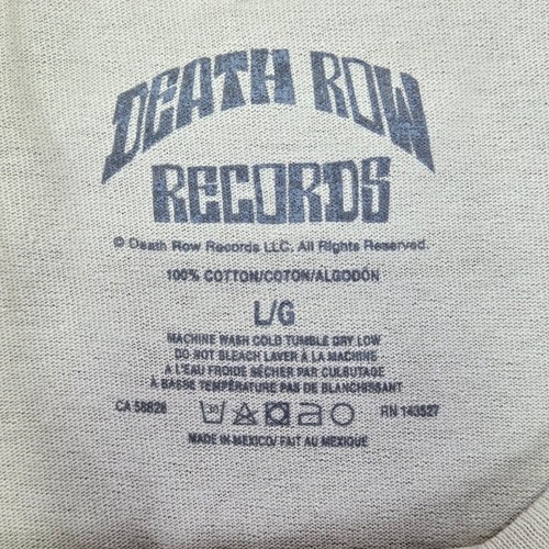 Death Row Records Murder Was The Case 30th Anniversary T-Shirt Large - Picture 4 of 5
