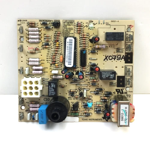 Texas Instruments 3MS-8 Furnace Control Circuit Board X13651110010 used #X079A