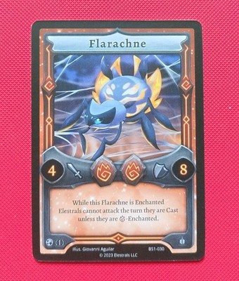 Elestrals TCG Flarachne BS1-030 Base Set