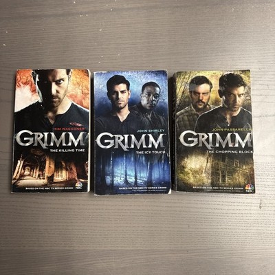 Grimm Complete 3-Book Series Set RARE NBC TV Show Icy Touch, Chopping PB Used