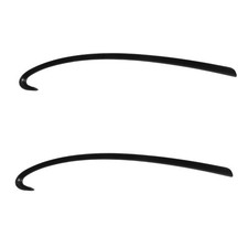 2 Pcs Shoe Helper for Seniors Portable Kids Horn Plastic Shoehorn Travel
