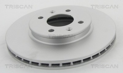 2x Bremsscheibe COATED TRISCAN 8120 43168C für KIA HYUNDAI ACCENT 4 RB CRDI RIO
