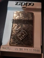 Zippo Lighter USS Steel Pittsburgh PA 35 Year Service Award Golden Elegance MIB