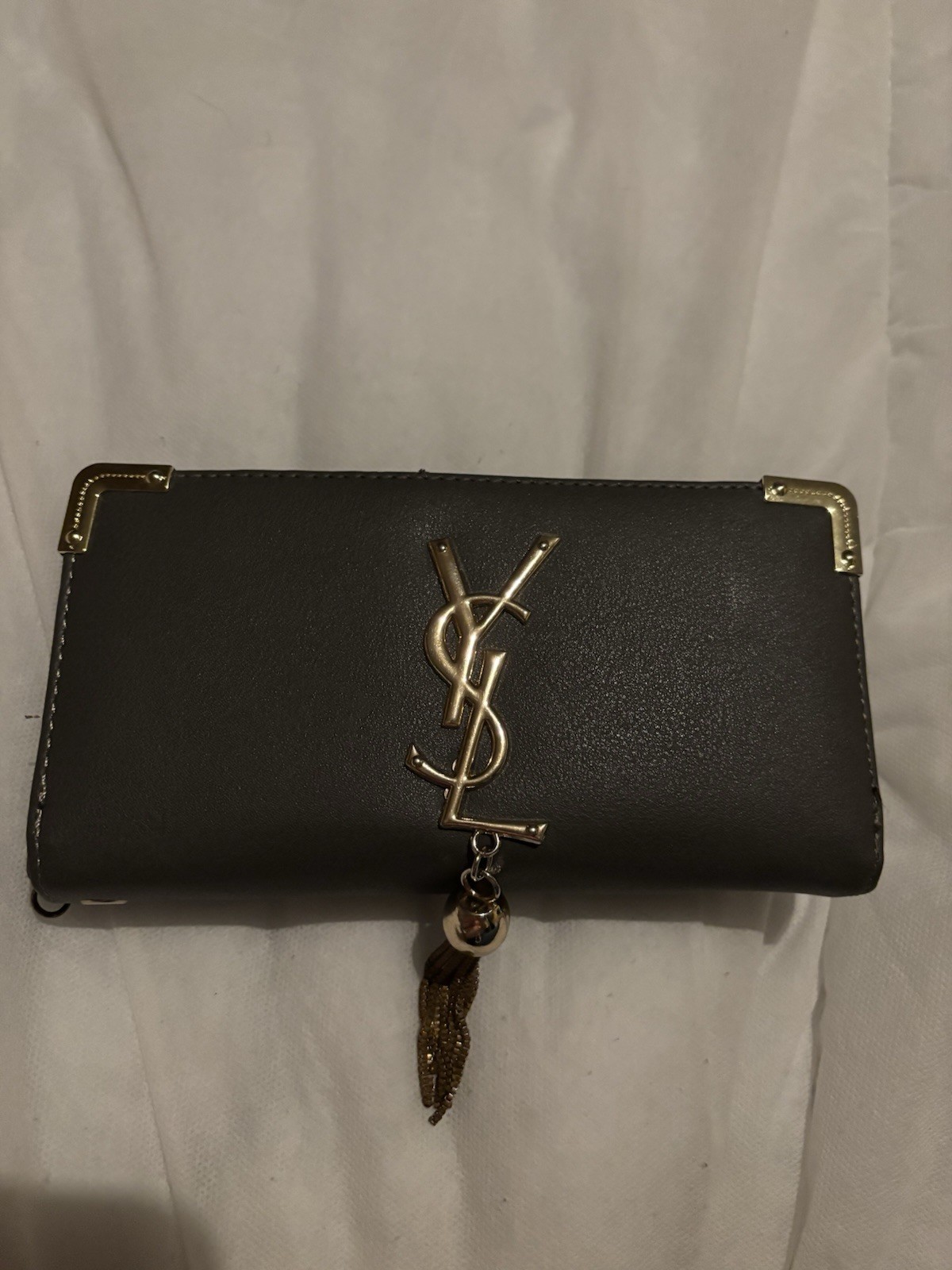 Yves Saint Laurent Purse Tassel Off Zipper Still Good To Use.