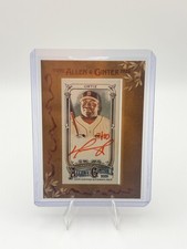 2025 Topps Allen & Ginter David Ortiz Framed Mini Autograph Red Ink /10 #MA-DO