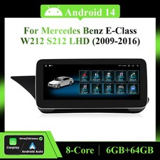 Mercedes E-Klasse W212 S212 12.3" 64GB Android 14 CarPlay Navi Multimedia Radio Mercedes E-Klasse W212 S212 12.3" 64GB Android 14 CarPlay Navi Multimedia Radio