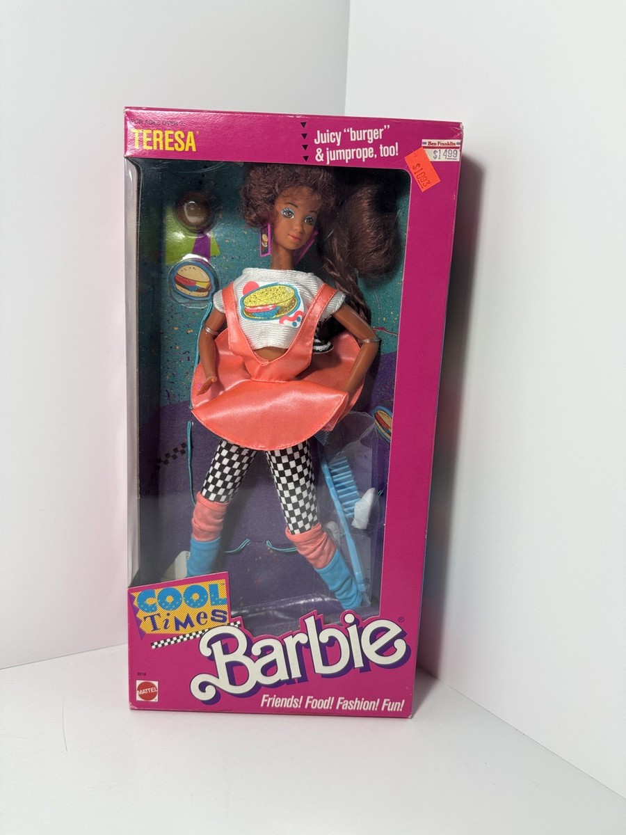 Cool Times Barbie Teresa 1988 Mattel 3218 NRFB C1 for sale online