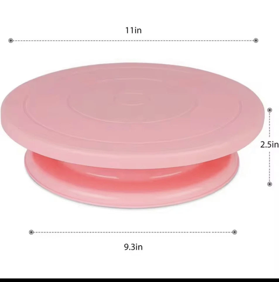 11'' вращающийся торт поворотный стойка, десерт кекс дисплей, свадьба, день рождения - Изображение 2 из 4