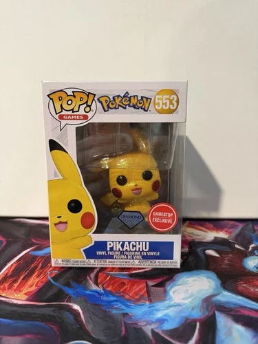 Funko POP! Games Gamestop Exclusive Pokemon Pikachu Vinyl Figure #553