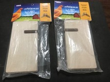 2 Qty Impeckables X-Shape Perch / Hideout for Chickens Made Pine Plywood in USA