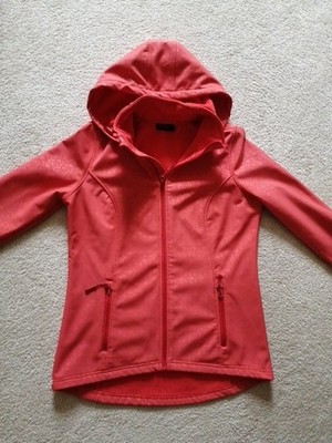 Orange Sport / Fleece / Jacke mit Kapuze - Gr. 38 - GINA BENOTTI