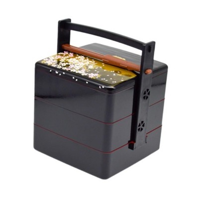 Bento Box für Mittagessen, Snackbehälter mit Deckel Und Griff, Sushi Box für