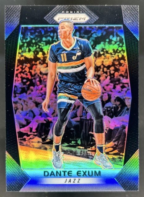 2017-18 Panini Prizm Dante Exum Prizm Black #1/1 Jazz