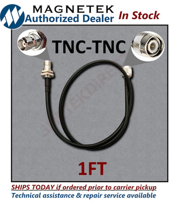 Magnetek Flex EX Remote Antenna RF Cable Gen1 ANCB-TNC-TNC-02 198-80513-CBD002