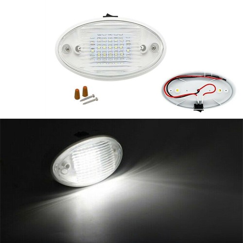 Lumière LED spéciale voiture blanche 13 * 5 84 CM annexe tunnel coffre auvent