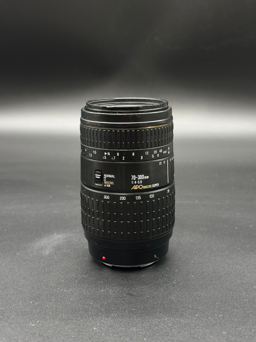 Sigma 70–300mm f/4–5.6 APO Macro Super | eBay