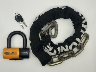 Kryptonite Evolution Series 4 lock & chain