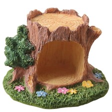 Kunsthandwerk Wald Baum Loch Harz Dekor Miniatur Natur Wohnkultur