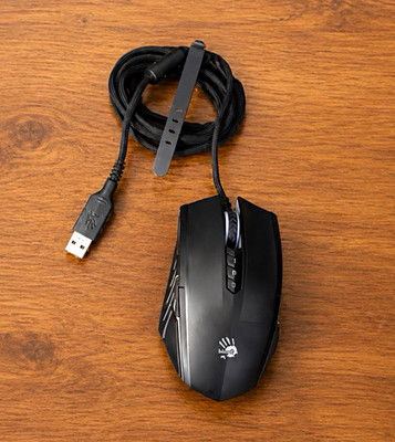 A4Tech Bloody A70X Wired USB Optical Gaming Mouse 4000 DPI 8 Buttons Black/Red