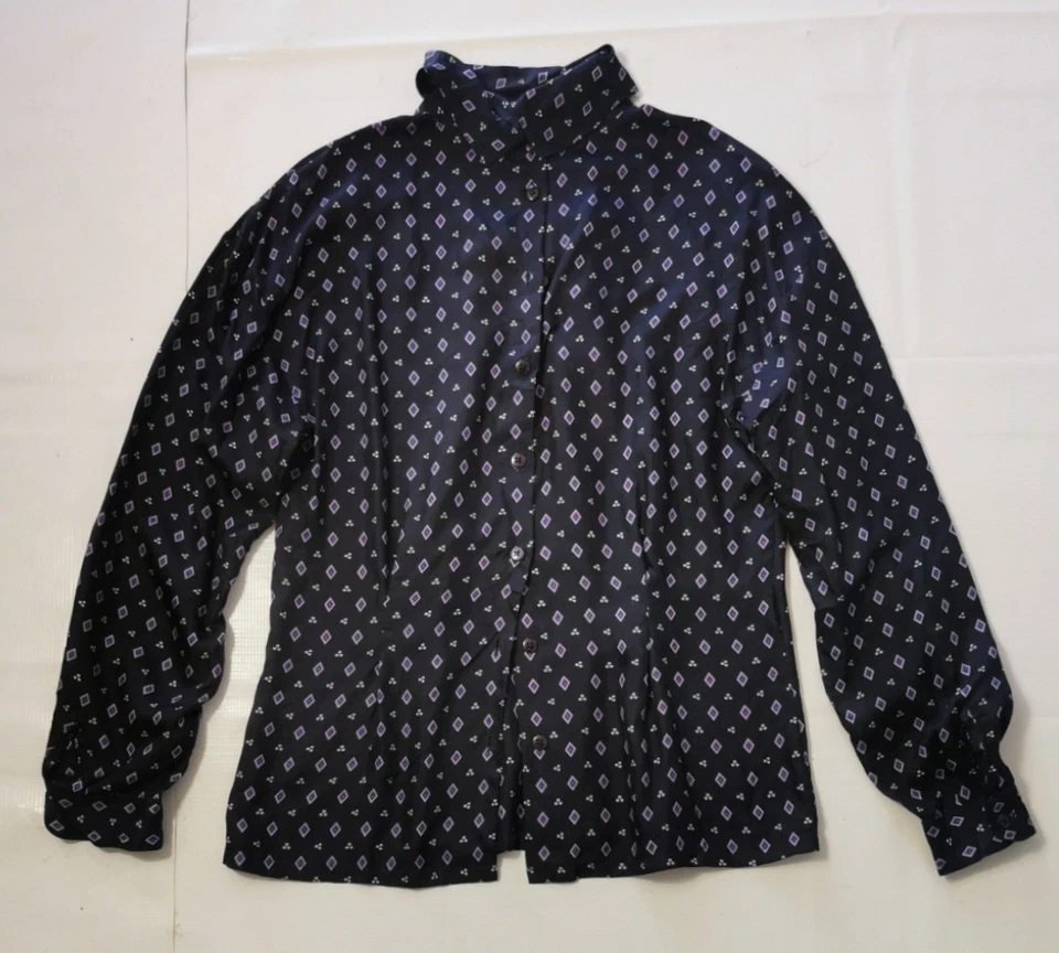 Dana Buchmann Seidenbluse. Gebraucht in gutem Zustand. 100% Seide. Gr: M - Bild 3 von 4