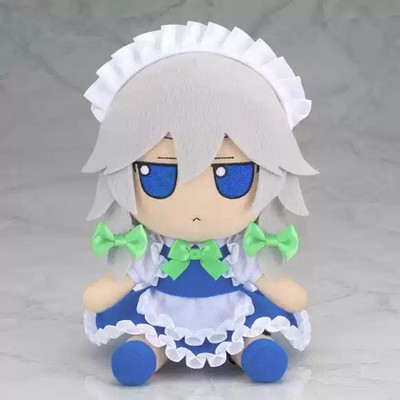 TouHou Project Daily Izayoi Sakuya Fumo Fumo 20CM Plush Doll Anime Stuffed Toy