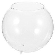 Household Glass Fish Bowl Multi Function Desktop Aquarium Clear Fish Tank