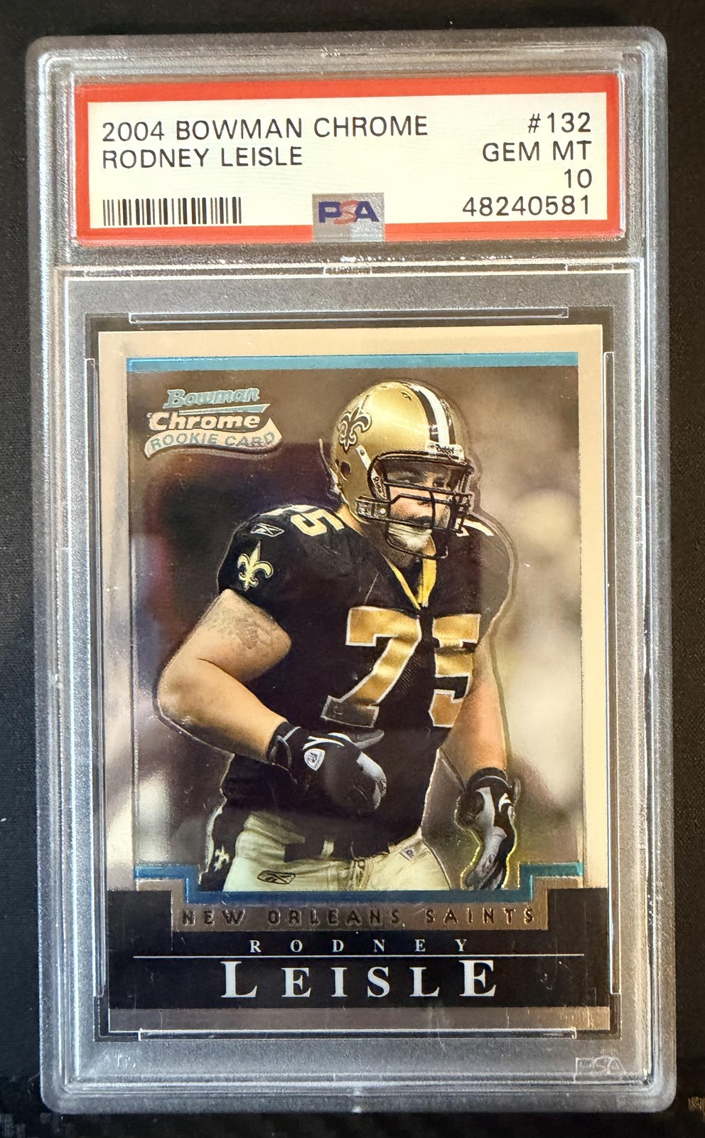 Rodney Leisle Bowman Chrome #132 Base