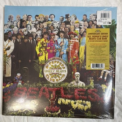 The Beatles Sgt Pepper s Lonely Hearts Club Band LP Sealed Anniversary