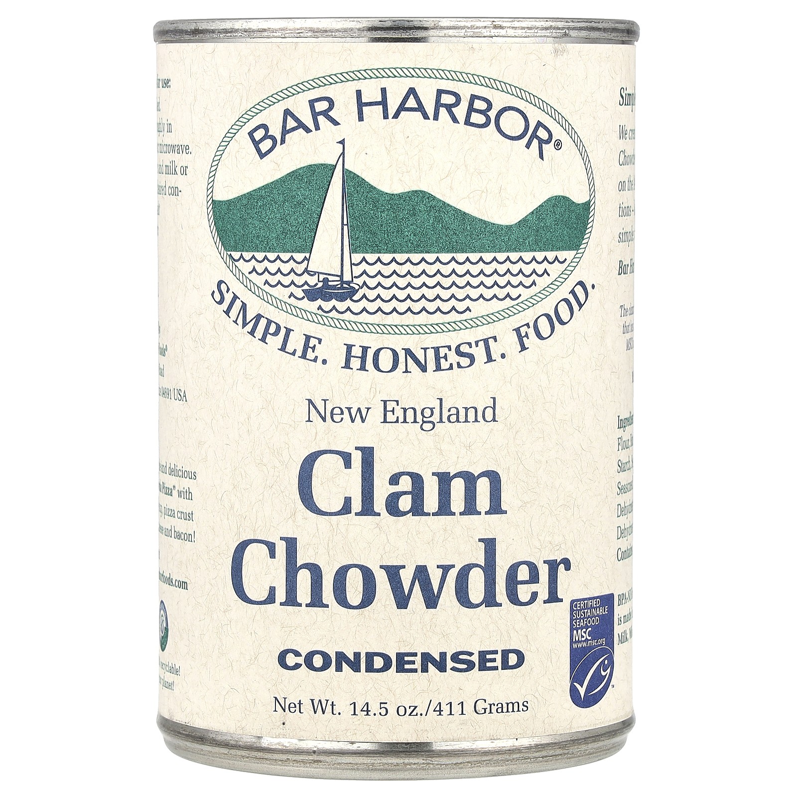 Суп-пюре из моллюсков по-новоанглийски сгущенный 145 унций 411 г 2290₽