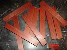 Nice Red Bloodwood Wood Pen Blanks 7/8" x 7/8" x 6"