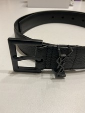 Edler Gürtel von SAINT LAURENT schwarz Cassa...