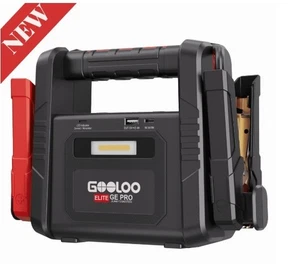 GE PRO 6250A 24000mAh Powerful Heavy Duty Boost Jump Starter 12V Gas Diesel LED