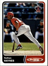 2003 Topps Total Baseball Card #426 Nathan Haynes