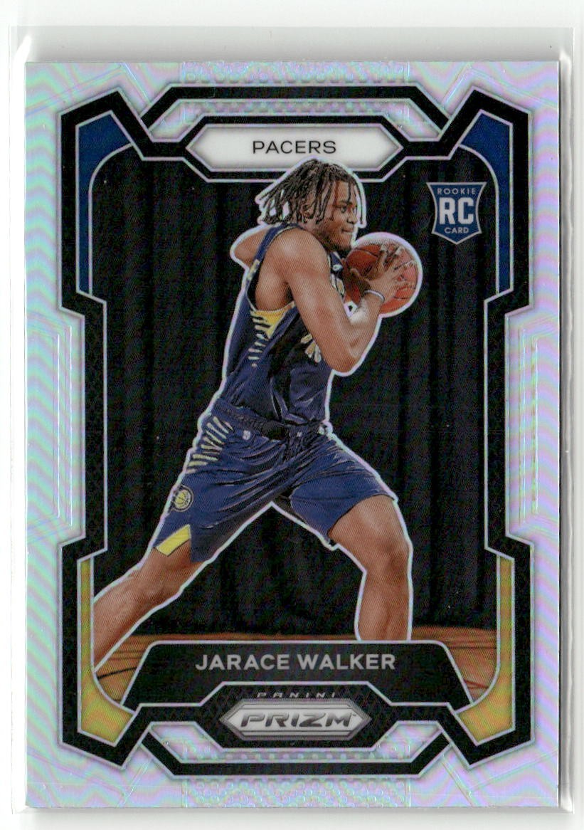 2023-24 Panini Prizm #168 Jarace Walker Prizms Silver RC ROOKIE PACERS
