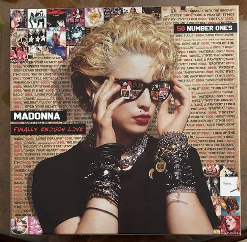 Madonna Finally Enough Love (6 Vinyl LP Set , 2022) Used- 3 Red Vinyl 3 Black