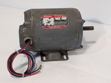 Dayton 2N103M AC Motor, 3 Phase, 1/2hp, 1725/1425rpm, Continuous, R60069MA773