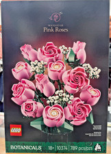 LEGO Botanicals Bouquet of Pink Roses 10374 - 789 Pieces Building Set