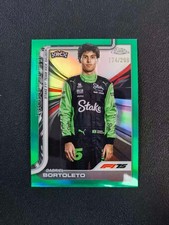 2025 Topps Chrome Formula 1 F1 Gabriel Bortoleto RC Teal 174/299 #20 XYDK