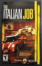 The Italian Job PS2 Sony PlayStation 2 Instruction MANUAL ONLY
