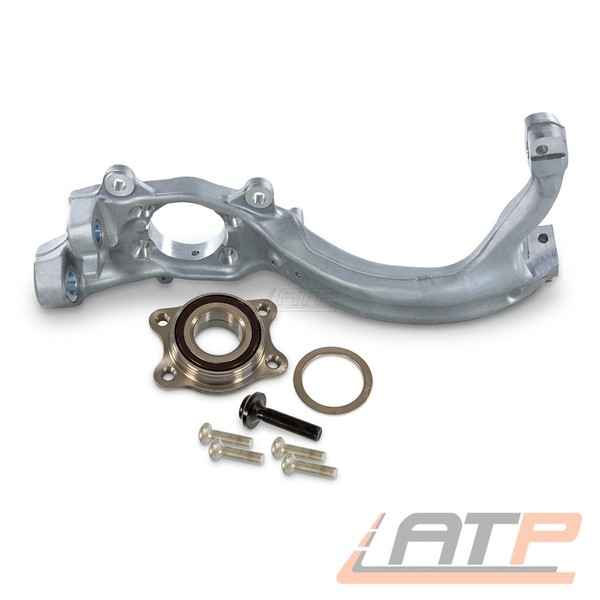 Achsschenkel RadlagergehÄUse + Radlager Vorne Links FÜR Audi A6 4F C6-image