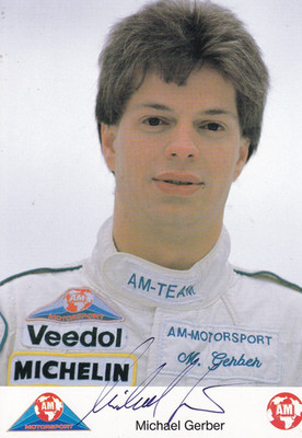 Autogramm - Michael Gerber (Motorsport)