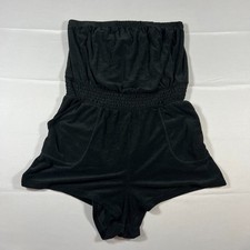 Torrid Strapless Tube Romper Womens 2 Black T...