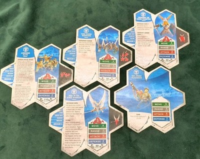 2004 Heroscape 5 Replacement Character Cards - Jandar