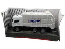Trump 2024 Diecast Garbage Truck Toy Model 1:50