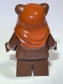 Lego Wicket Ewok Minifigure Star Wars Jedi 8038 Used Good Condition sw1435 #26