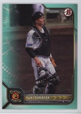 2022 Bowman NPB Nippon Professional Baseball Aqua 69/175 Yuki Sakaeda #138 b6y