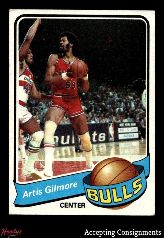 1979-80 Topps #25 Artis Gilmore EX - EX/MT Chicago Bulls HOF