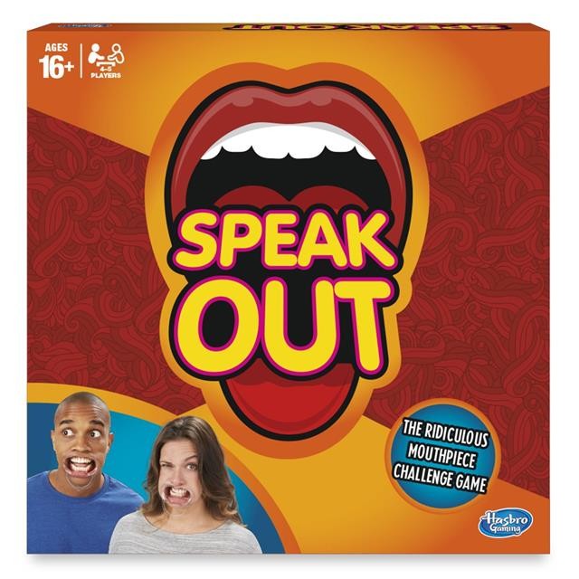 Hasbro Speak Out Speakout Party Game Mouth Piece Guard