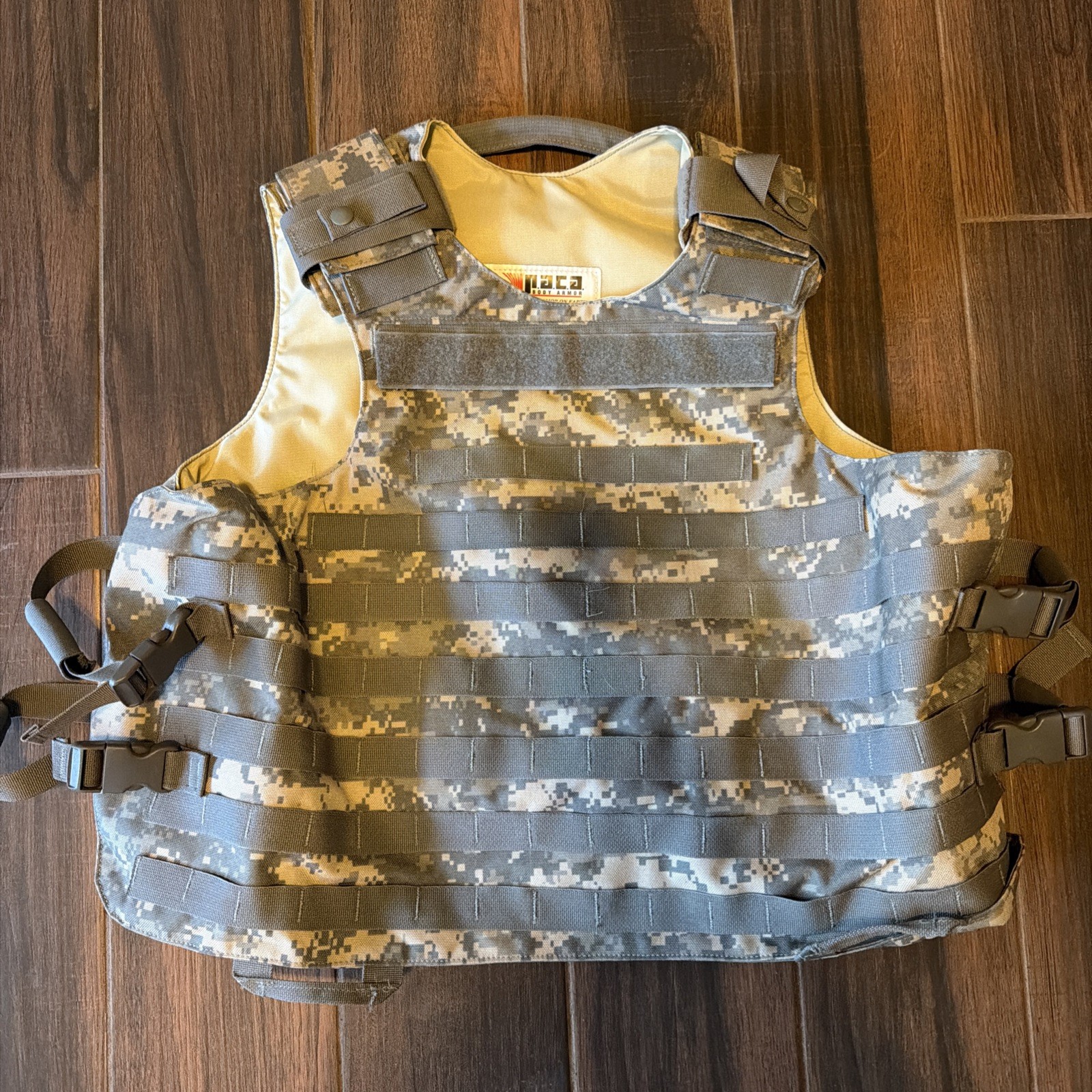 ACU Digital Body Armor Vest Plate Carrier Size XXL 2XL