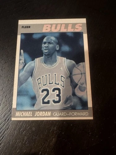 1987-88 1987 FLEER MICHAEL JORDAN #59 AUTHENTIC READ DESCRIPTION